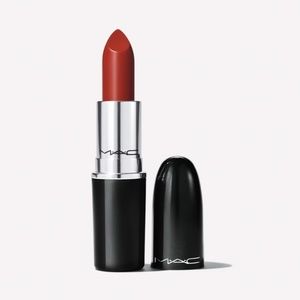 MAC COSMETICS New $26 Full Size 562 Chili Popper Warm Brick Red Lipstick NN12